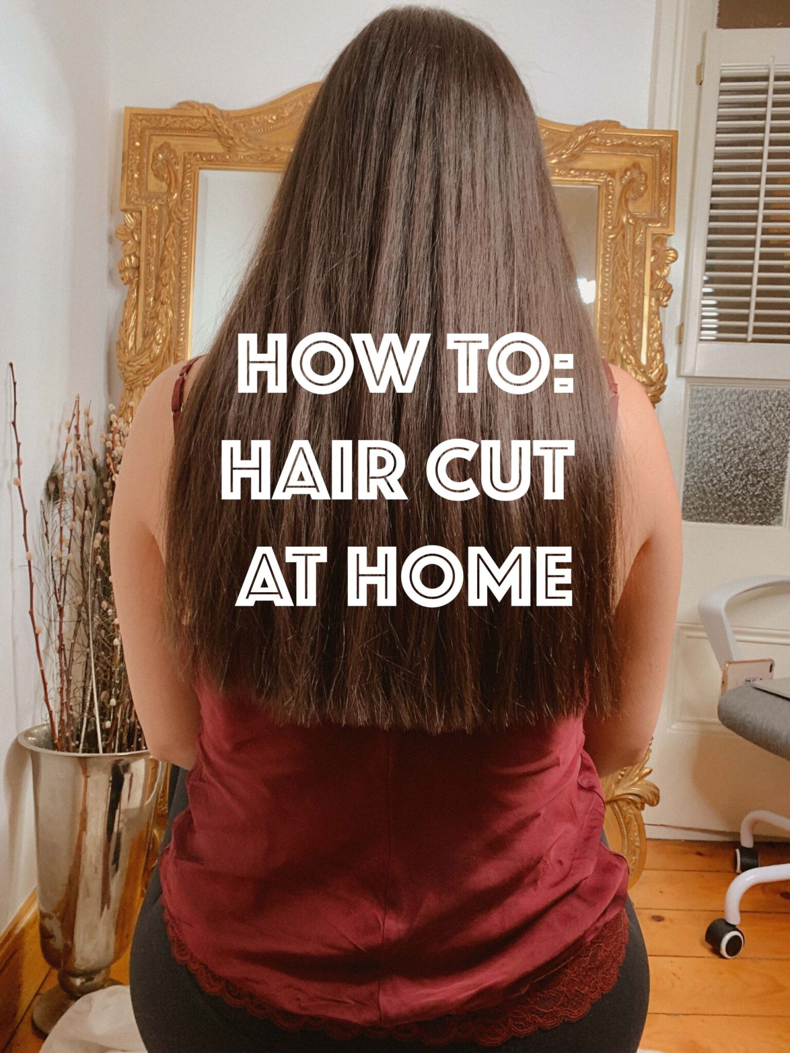 The EASY Home Haircut  How To Cut Your Own Hair At Home